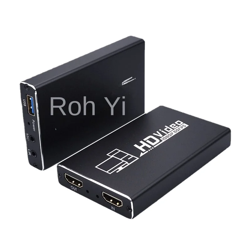 Прямая заводская USB-карта видеозахвата, видеорегистратор видеозахвата HD HDMI с петлевым выходом, 4K