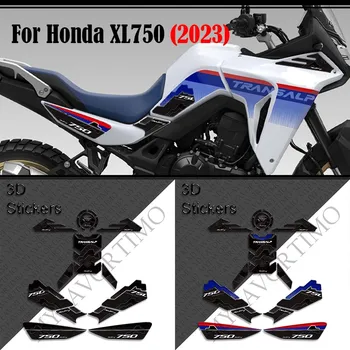 Для Honda XL750 XL 750 Transalp бак мотоцикла Наколенники Ручки Наклейки Наклейки протектор Комплект для бензина и мазута 2023