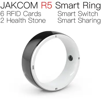 JAKCOM R5 Smart Ring соответствует карте one piece 125 кГц перезаписанная наклейка на дверной звонок оборудование латунный цветок rfid смарт-карта nfc и