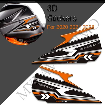 3D Мотоцикл за 1290 Super R RR 2017 2018 2019 2020 2021 2022 Накладка на бак Боковые захваты Наклейки на бензин Мазутная защита колен