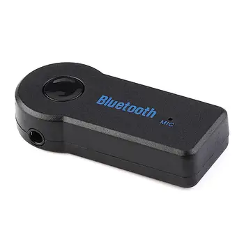1 шт. Мини Bluetooth 3,5 мм Разъем AUX Аудио MP3 Музыкальный приемник Bluetooth Автомобильный комплект Беспроводной динамик громкой связи Адаптер для наушников